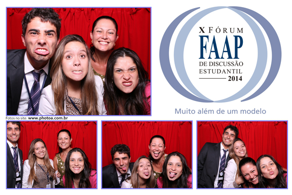 FAAP - Fórum - estudantil | Foto Lembrança Personalizada para Eventos