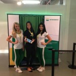 Cabine 2 Evento Cabine Petrobras - Cortina verde | Photo A - Fotos