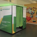 Cabine 1 Cabine Petrobras personalizada | Foto Lembrança