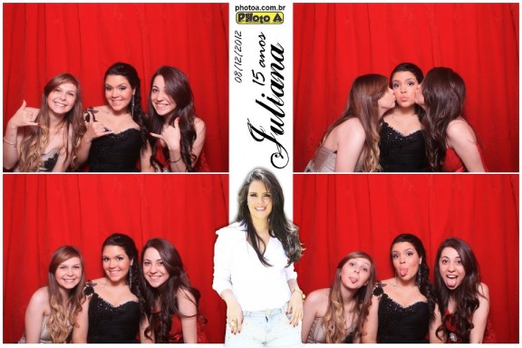 Juliana 15 anos - Photo A | Cabine De Foto Lembrança - Fotocabine