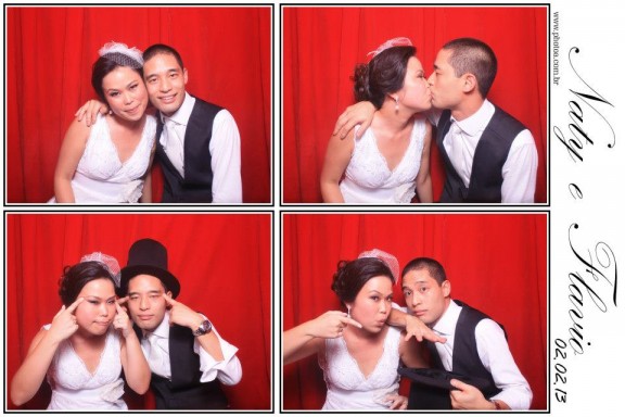 Casamento Naty e Flavio - Buffet Colonial - Photo A | Cabine De Fotos