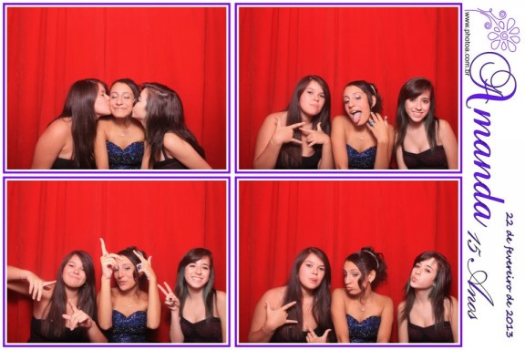 Amanda 15 anos - Buffet Adelina - Photo A | Cabine De Foto Lembrança