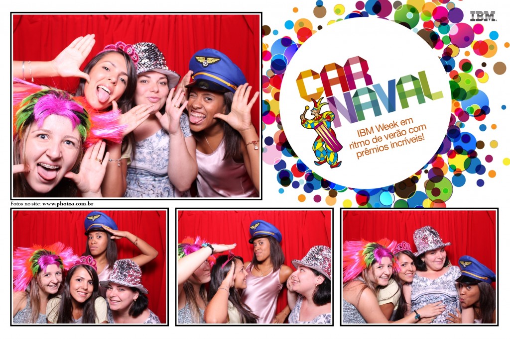 Corporativo IBM Officer - Carnaval | Photo A - Cabine De Foto