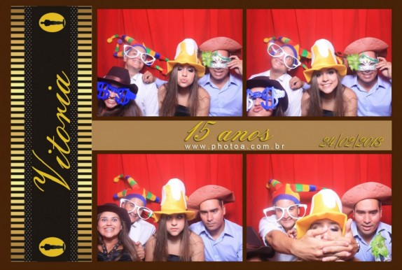 Vitoria - 15 anos - Photo A | Cabine De Foto Lembrança 24/20/2013