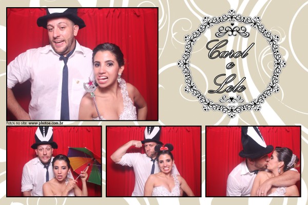 Casamento - Carol e Lele | - Cabine de Foto Casamento e Festas