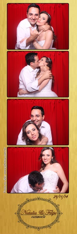 Casamento Natalia e Filipe - Iate Clube de Santos - Cabine Fotográfica