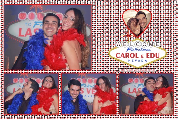 Carol e Edu Casamento com fotos ilimitadas- Totem Photo A | Photo A