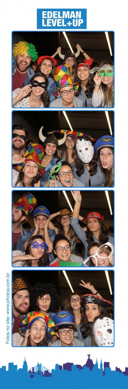 Edelman - Leve+UP | Confraternização | Totem de Fotos