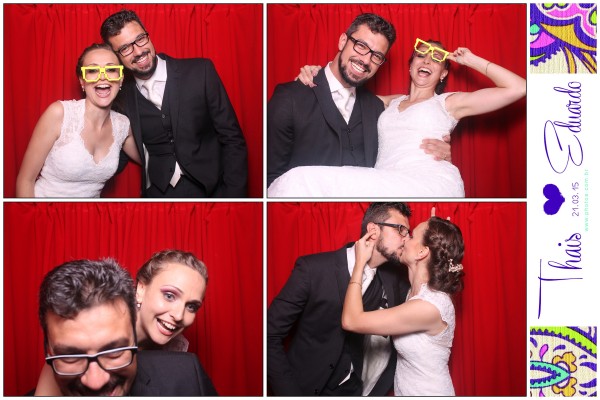 Casamento - Thais e Eduardo - Embu | Cabine de Fotos para Festas