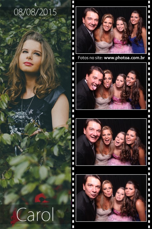 Festa de 15 anos - Carol | Cabine de Fotos para Debutante e Festas