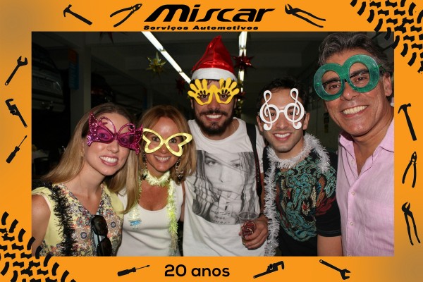 Confraternização - Miscar | Totem de Foto Lembrança para Festas