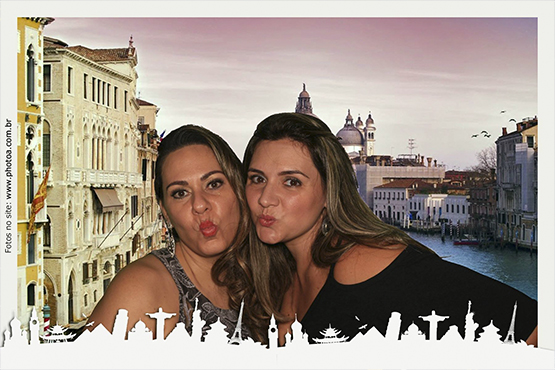 Aniversário Giselle - Le Grand Vie | Chroma Key | Totem de Fotos