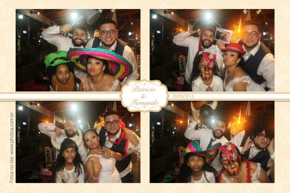 Casamento - Patricia e Fernando | Mairiporã - Totem de Fotos