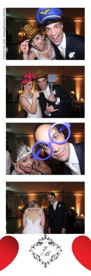 Foto lembrança Lia e Mauro | Totem de foto instantânea