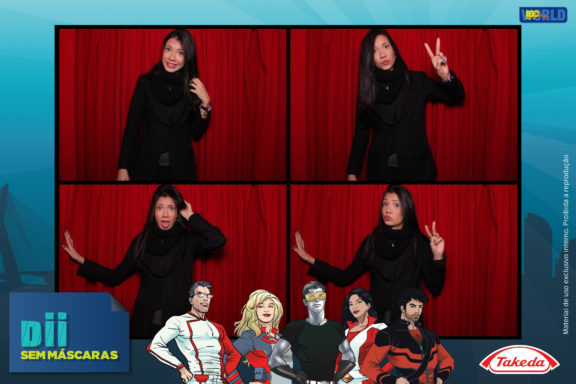 Evento Takeda - Cabine Photo A | Foto Lembrança impressa na hora