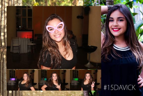 Foto Lembrança Personalizada | Aniversário de 15 anos - Vick