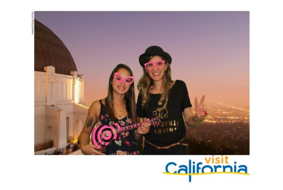 Flytour - Totem de foto - Fundo Chorma Key Visit California | Photo A