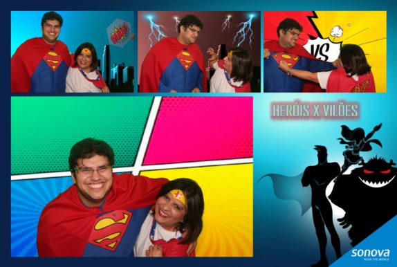 Totem Foto Chroma Key Sonova - Foto impressa na hora