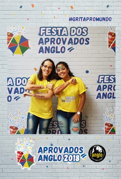 Anglo - Festa dos aprovados 2018 - InstaPhoto A Impressão Foto Hashtag