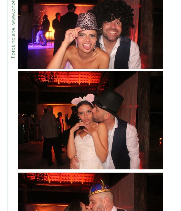 Foto Lembrança Luana e Adriano Totem de Fotos com Álbum de Assinatura