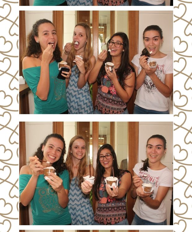 Bacio Di Latte Moema Totem de Fotos Lembrança