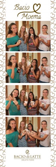 Bacio Di Latte Moema Totem de Fotos Lembrança