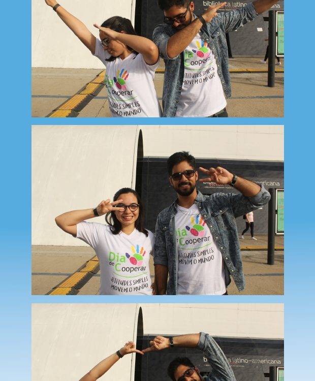 Sescoop Totem de Foto Lembrança para Evento Corporativo