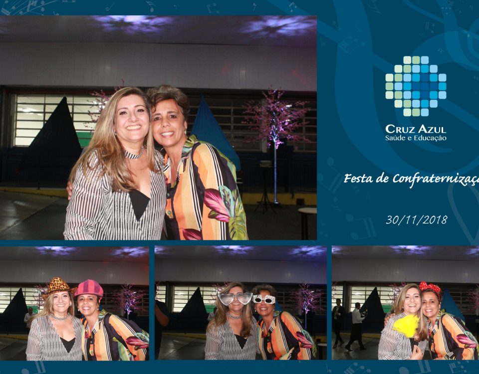 Festa de Confraternização Cruz Azul - Totem de Foto Lembrança