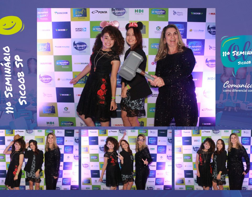 11 Seminário Sicoob SP - Totem de Fotos Impressa na Hora