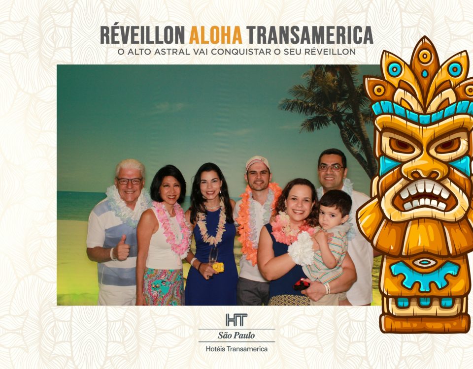 Réveillon Hotel Transamerica - Totem de Foto Lembrança