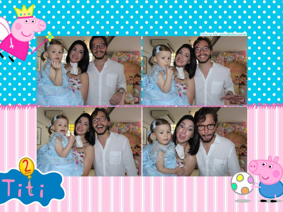 Aniversário de 2 anos da Bettina - Totem de Foto Lembrança