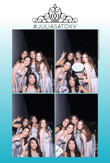 Julia Sato 15 anos - Espelho Mágico de Fotos | Espaço Villa Vérico