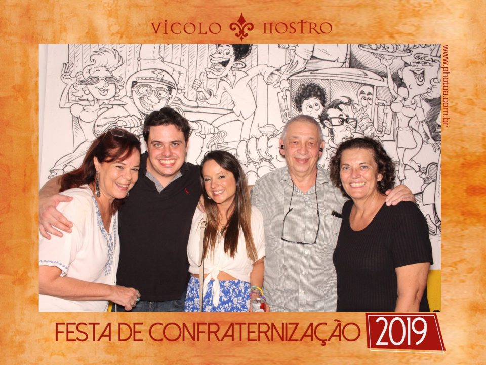 Foto Lembrança Vicolo - Confraternização 2019 | Totem de Foto
