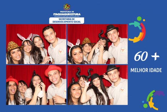 Foto Lembrança Evento 60 + - Cabine de Fotos