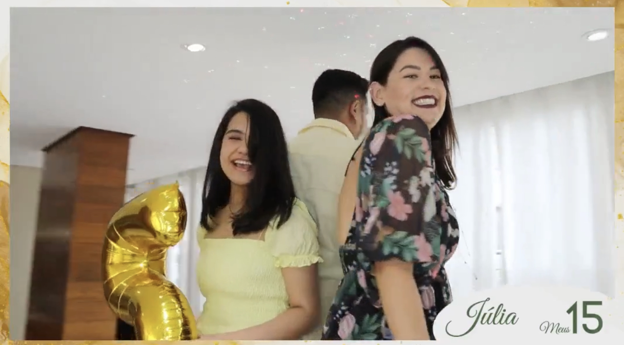 Júlia - Meus 15 anos - SpinCam 360 video Slow Motion