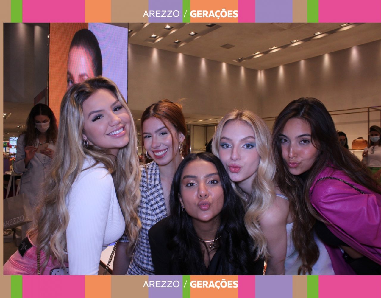 Arezzo - Gerações - Foto Lembrança impressa na hora