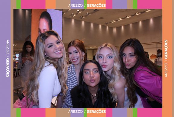 Arezzo - Gerações - Foto Lembrança impressa na hora