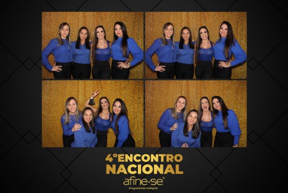 Afine-se - 4º Encontro Nacional - Foto Lembrança com Backdrop