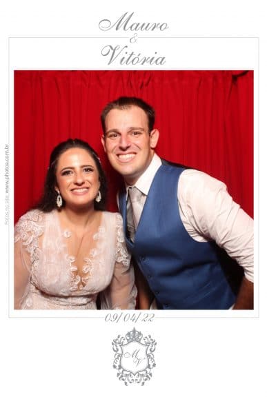 Casamento Mauro e Vitória - Cabine de Fotos Impressas
