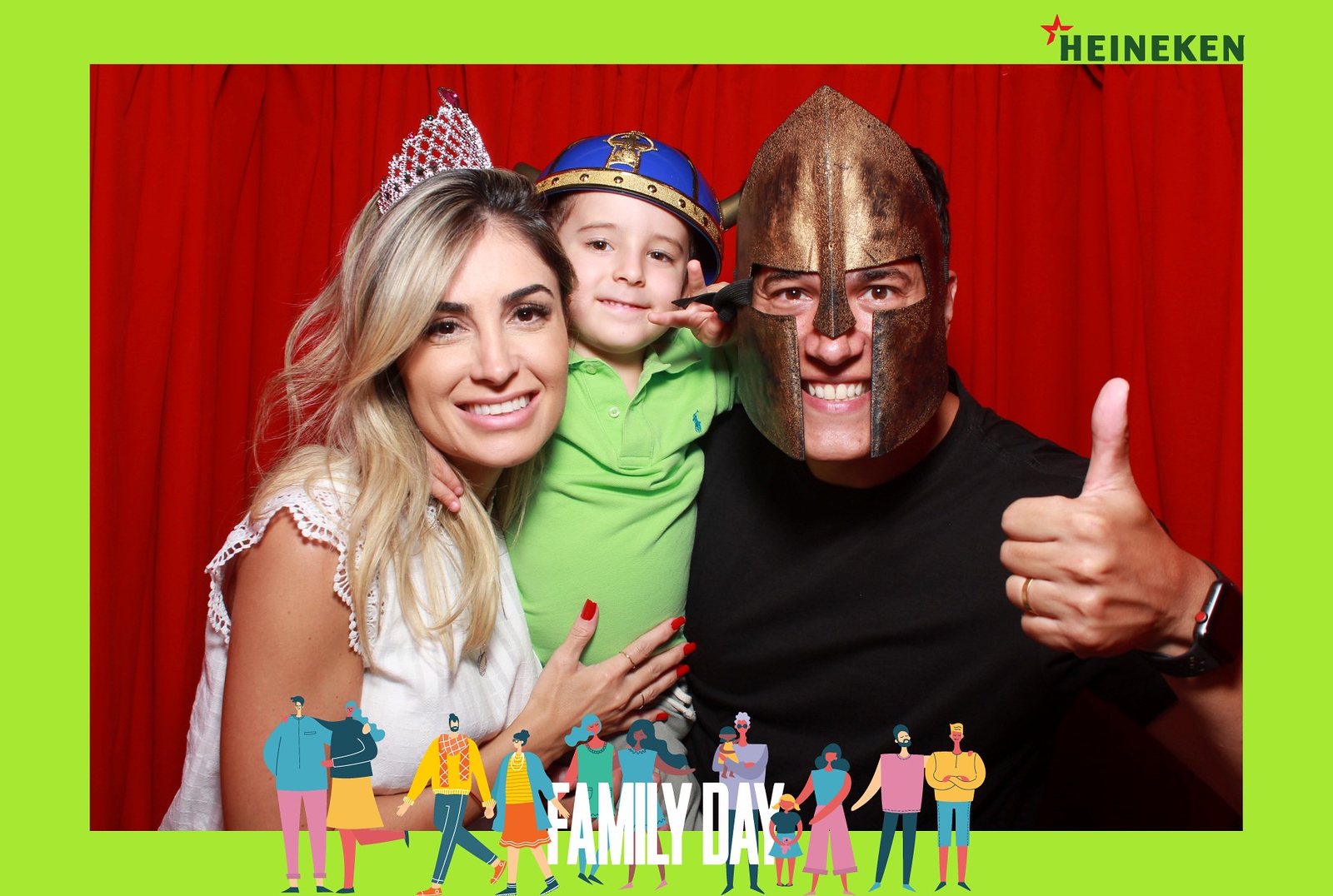 Heineken | Family Day - Cabine de Fotos