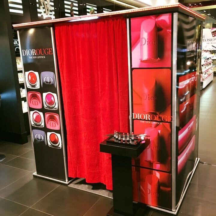 Cabine de Fotos Vogue Dior: Atração Especial do Evento Sephora