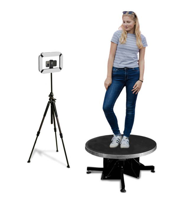 Spin 360 graus - Video Slow Motion ou Boomerang para Eventos