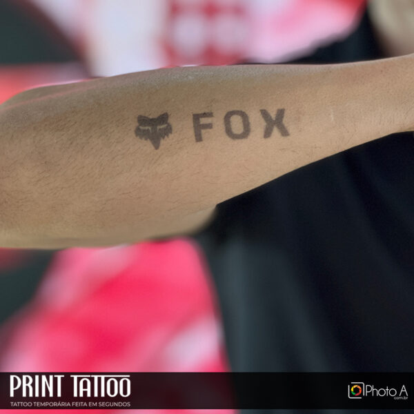 Print Tattoo - Tatuagens do Evento Fox