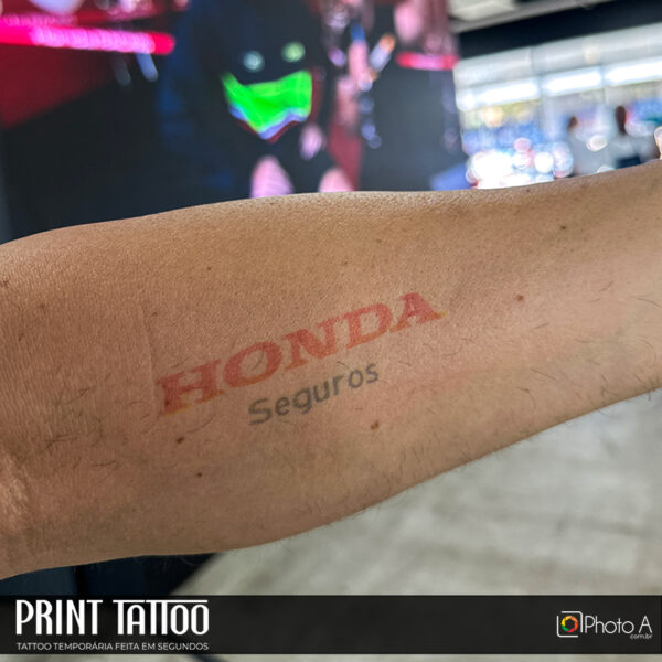 Serviço de Tattoo Temporária Instantânea - Evento Honda Seguros