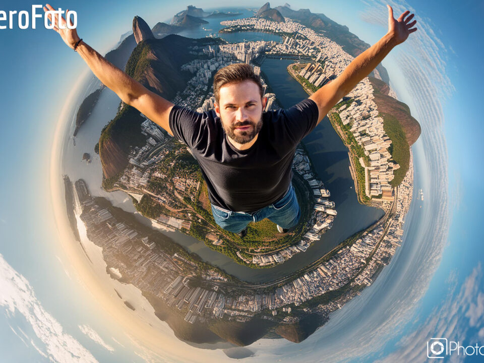 Mini Planeta - Captura Aérea com AeroFoto