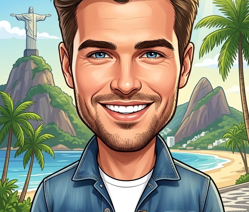 Foto Caricatura com IA para Eventos: Como Funciona Essa Nova Atração 3